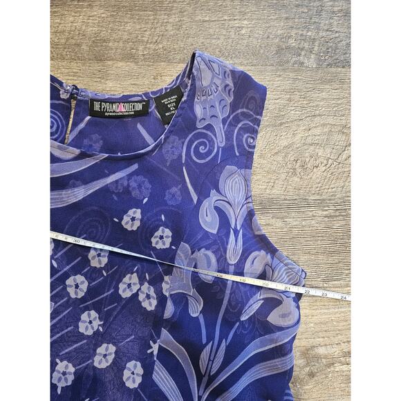 Pyramid Collection Dress Womens XL Butterfly Vintage 90s Fairy Whimsigoth - Picture 3 of 7